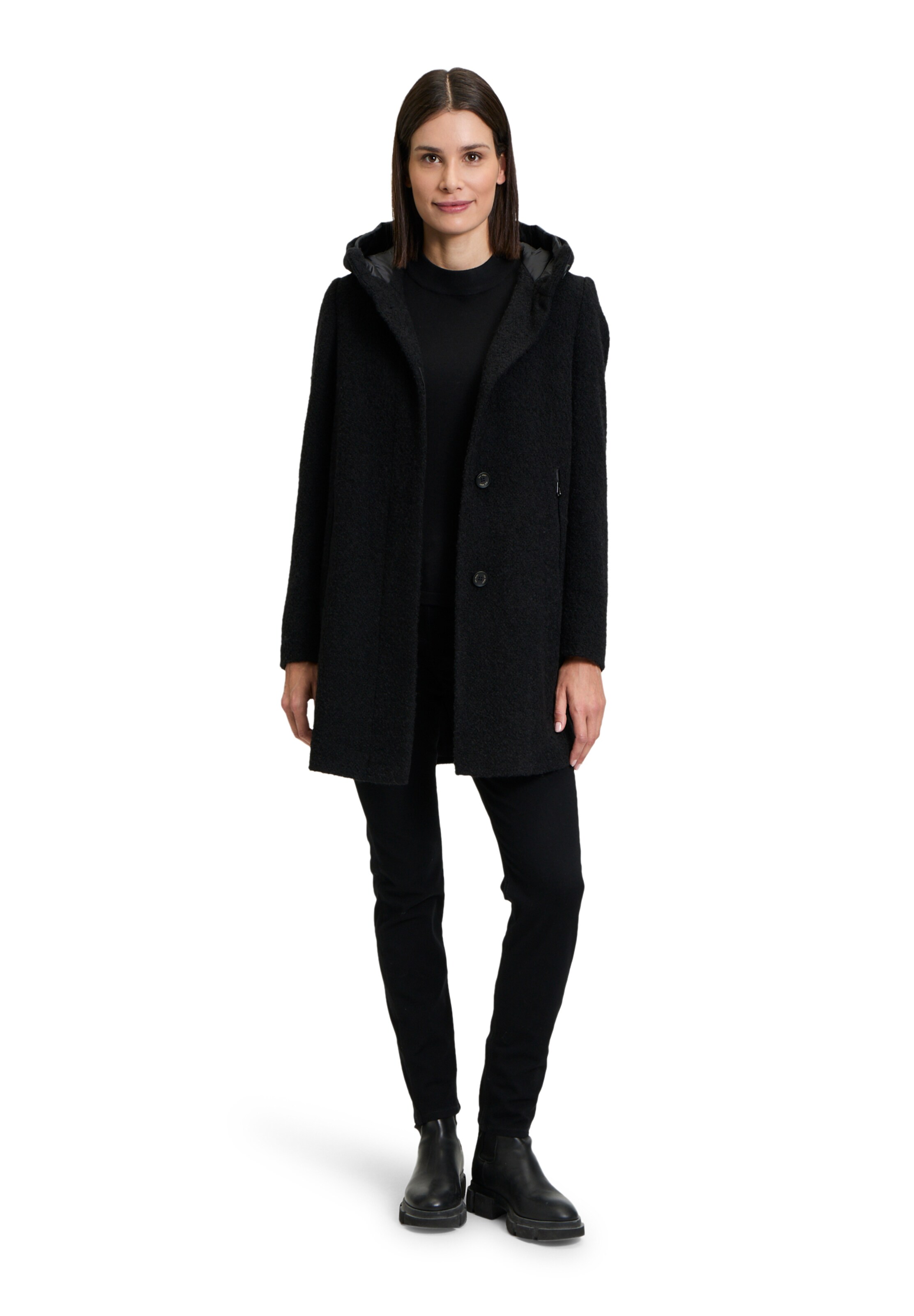 Manteau mi-saison GIL BRET en noir