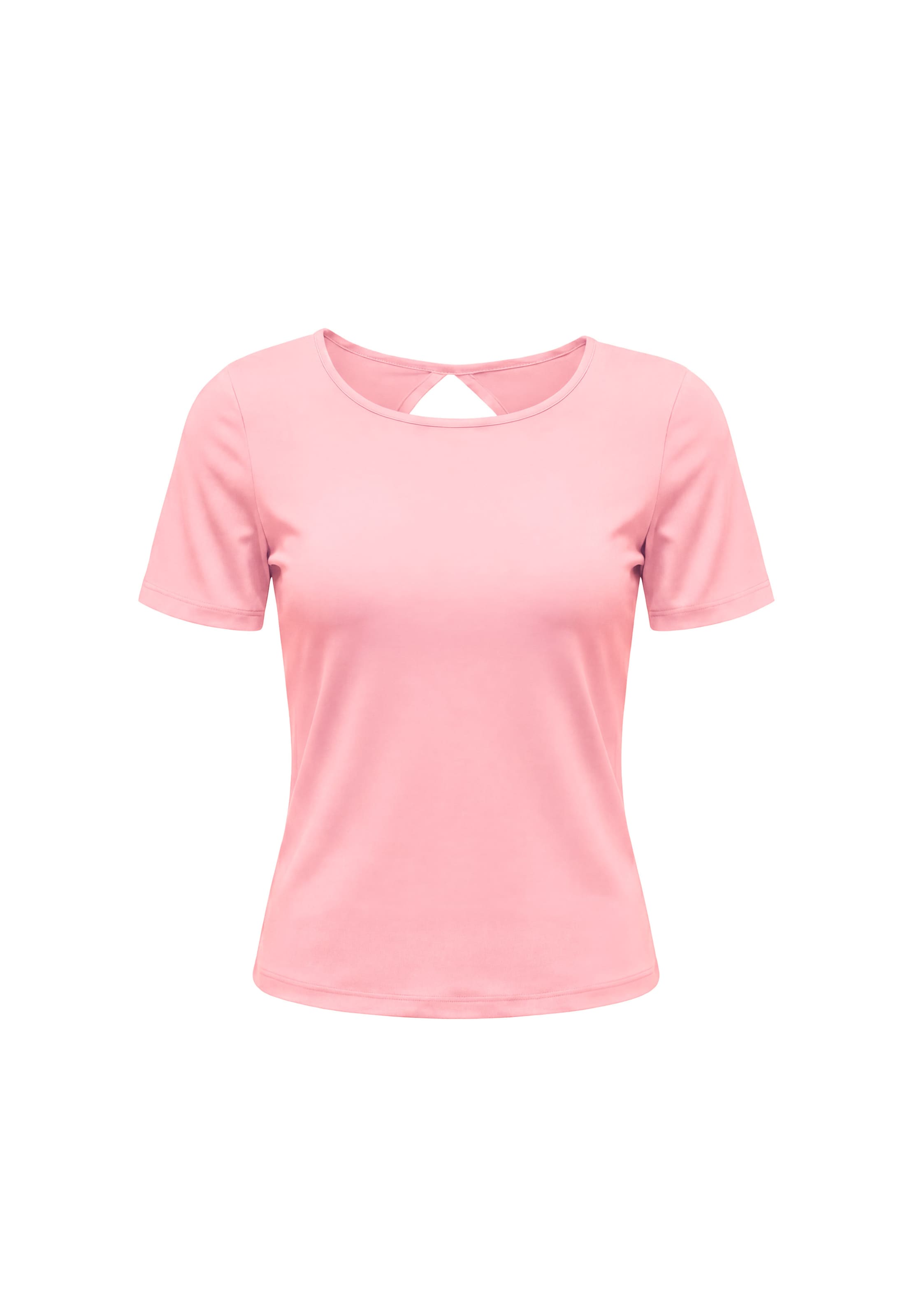 T-shirt usha BLACK LABEL en rose : devant