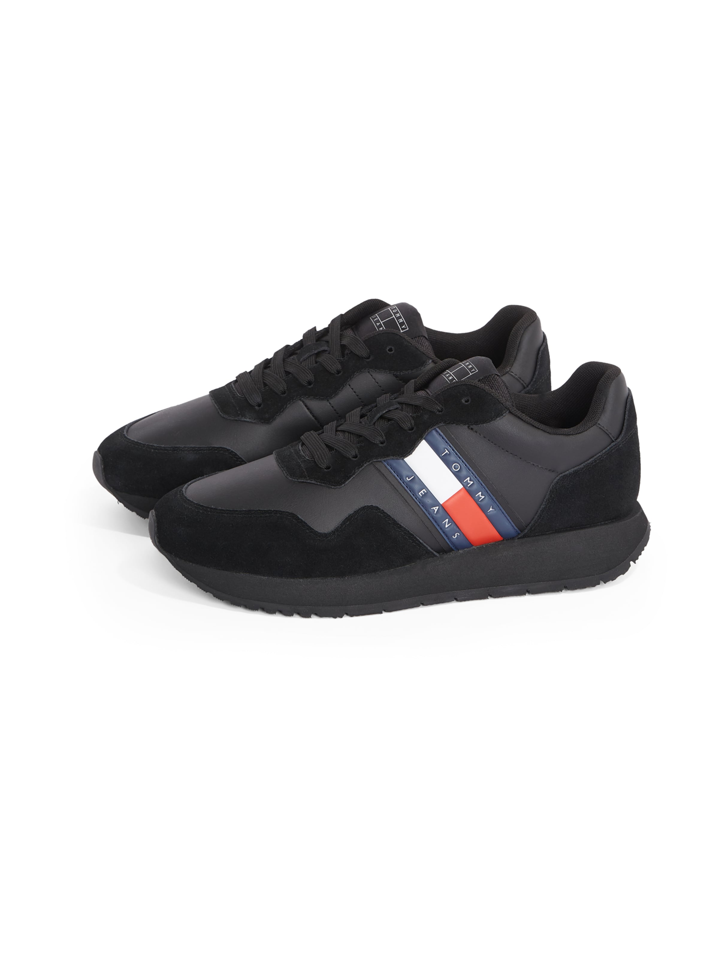 Baskets basses 'Essential' Tommy Jeans en noir