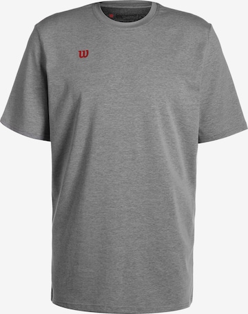 T-Shirt fonctionnel WILSON en gris : devant