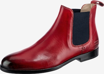 MELVIN & HAMILTON Chelsea Boots 'Susan 10' in Rot: front