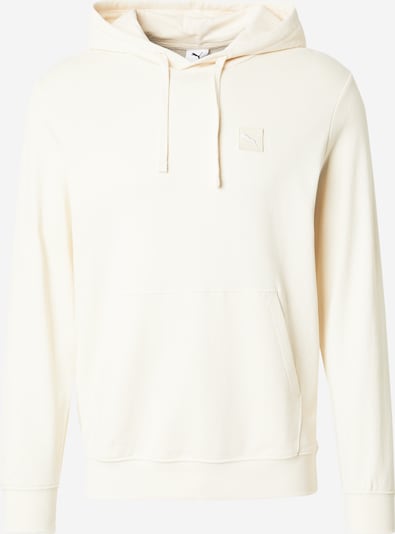 PUMA Urheilullinen collegepaita 'Essentials Elevated' värissä villanvalkoinen, Tuotenäkymä