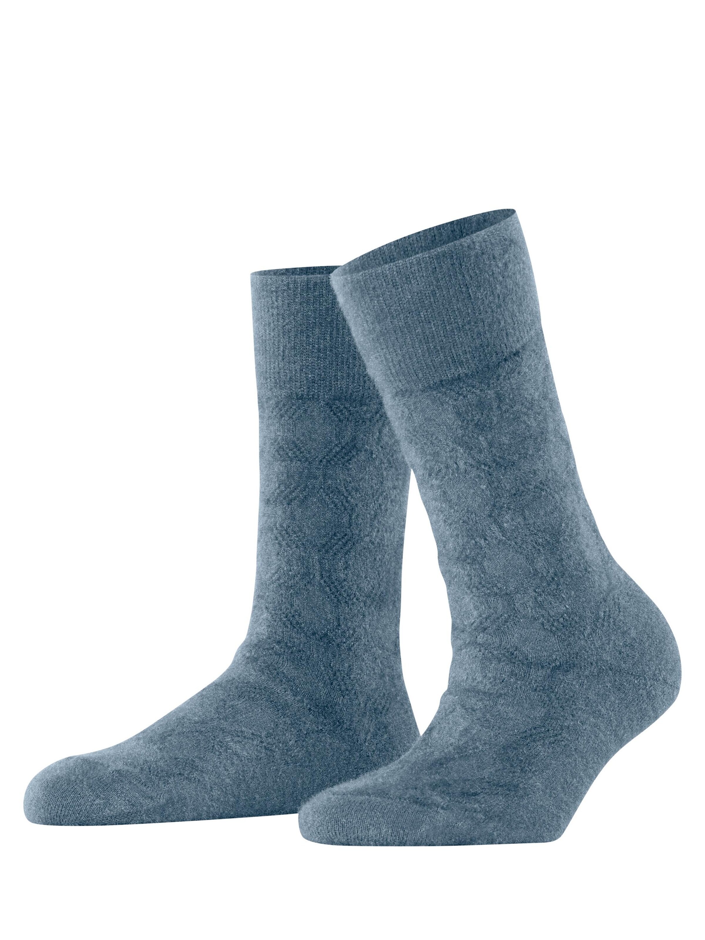 ESPRIT Socken 'Cable Knit'‌‌‌‌‌‌‌‌‌ in Lila: Vorderseite