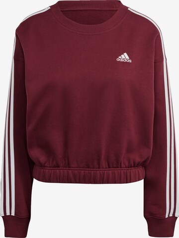 ADIDAS SPORTSWEAR Athletic Sweatshirt 'Essentials' in Red: front