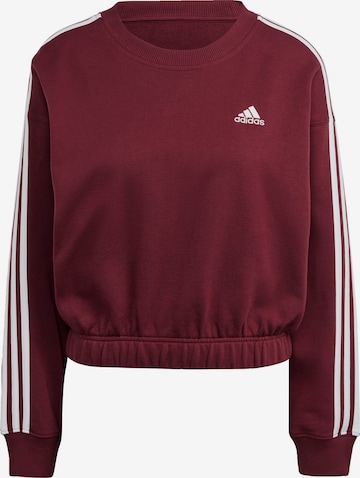 Sweat de sport 'Essentials' ADIDAS SPORTSWEAR en rouge : devant