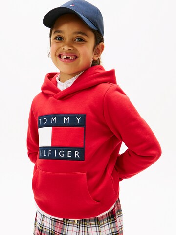 Sweat 'HERITAGE' TOMMY HILFIGER en rouge