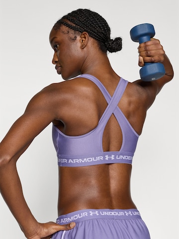 UNDER ARMOUR Bustier Sportmelltartók - lila