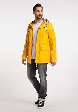 Schmuddelwedda Weatherproof jacket in Yellow