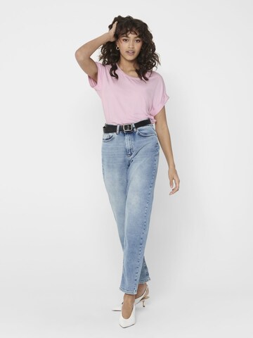 ONLY T-Shirt 'ONLMoster' in Pink