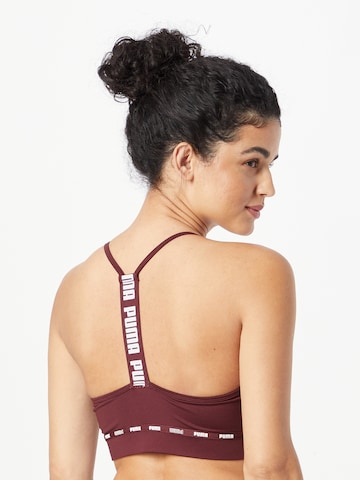 PUMA Bralette Sports Bra in Brown