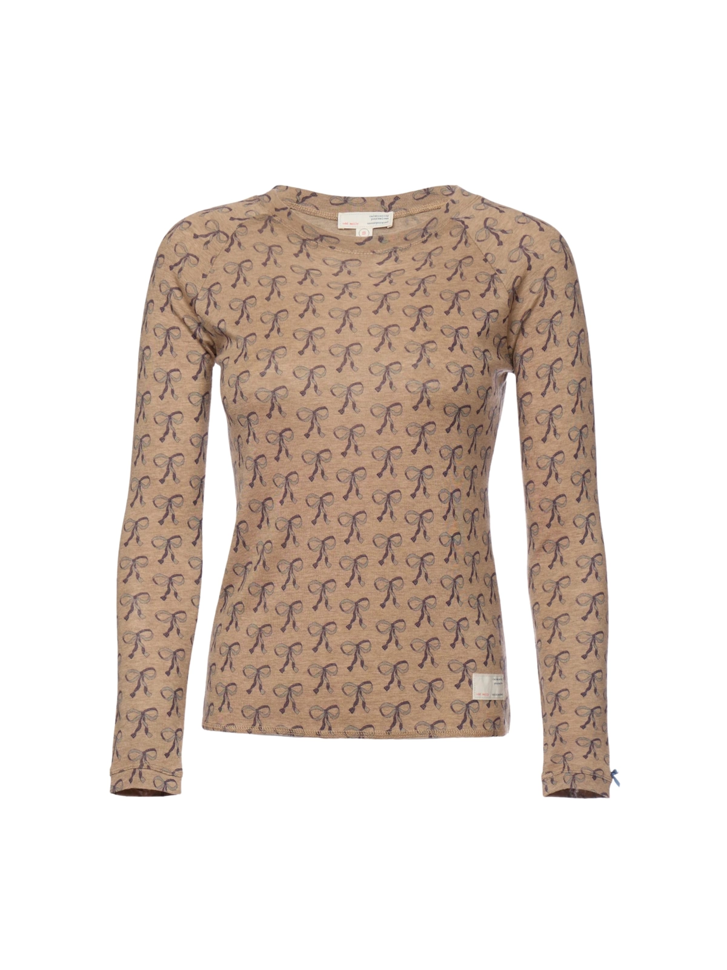 Odd Molly Top ' SiggieOM ' in Brown: front