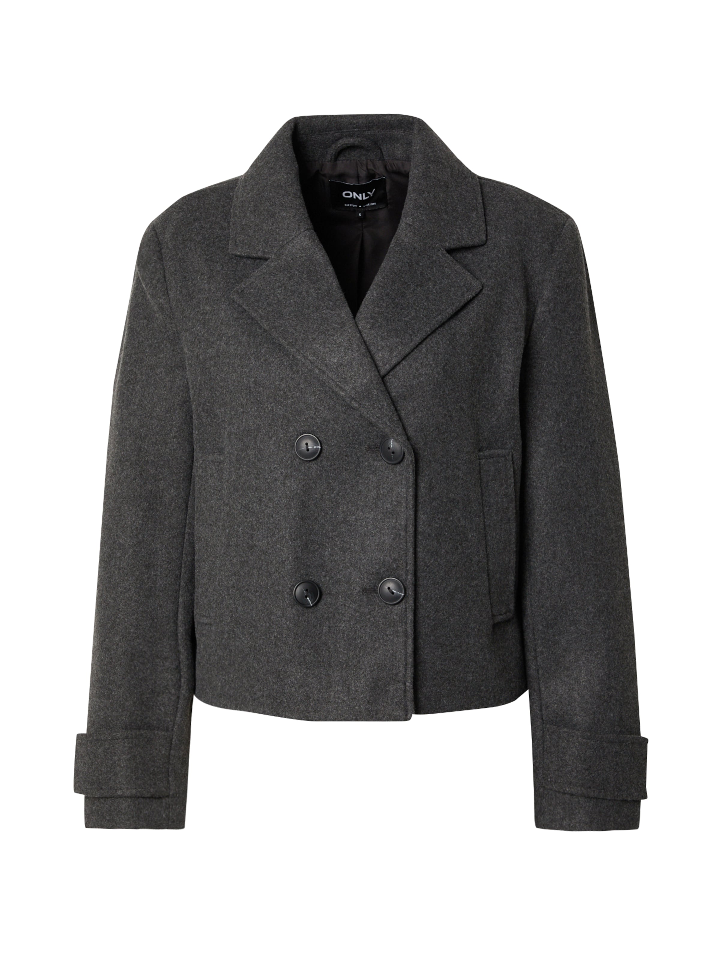 ONLY Between-Seasons Coat 'ONLFreja' in Grey: front