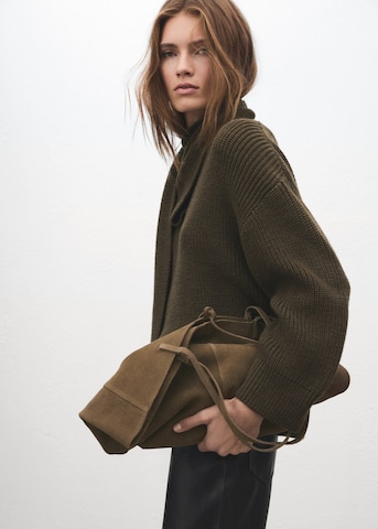 MANGO Shopper 'Mandri' in Grün