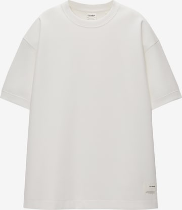 Pull&Bear Tričko - Biela: predná strana