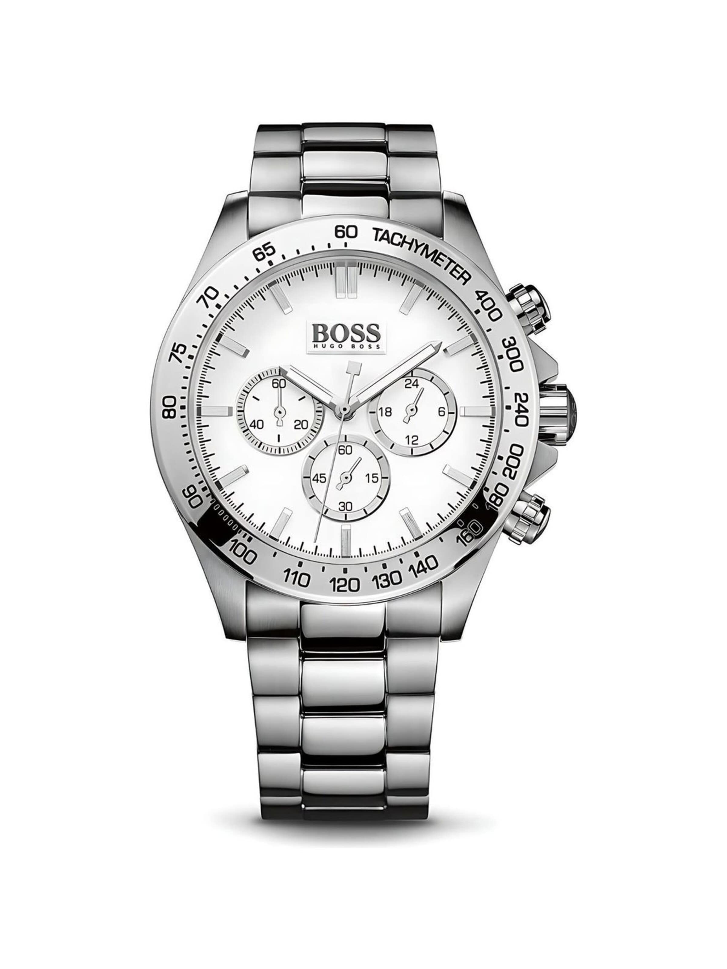 HUGO BOSS Analog Watch 'HB1512962' in One size in Silver, Item view
