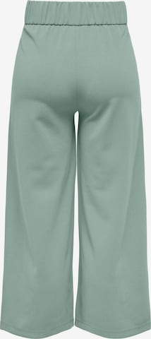 Wide leg Pantaloni con pieghe 'GEGGO' di JDY in verde