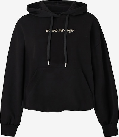 ARMANI EXCHANGE Sweatshirt em XS em bege / preto, Vista do artigo