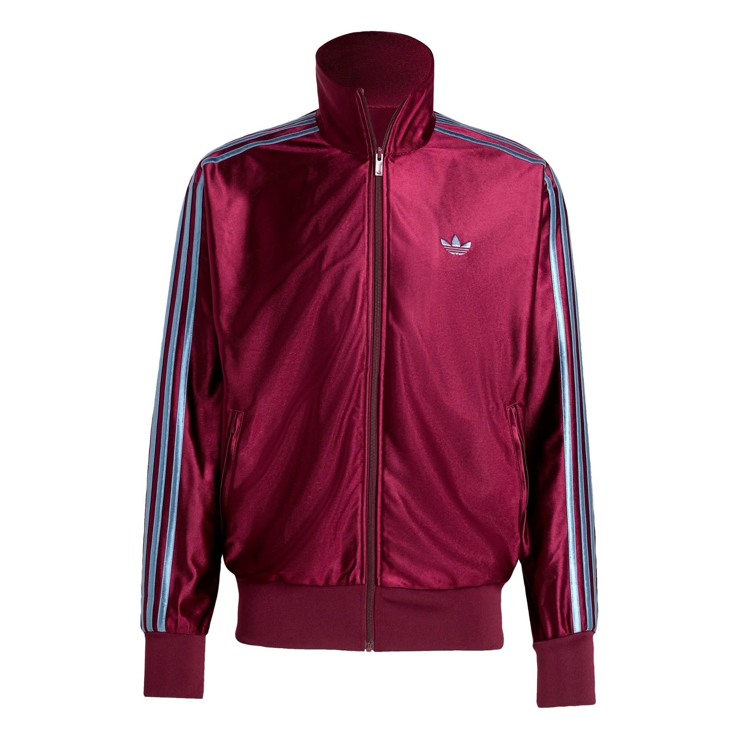 ADIDAS ORIGINALS - Sudadera con cremallera 'Firebird' en rojo: frente