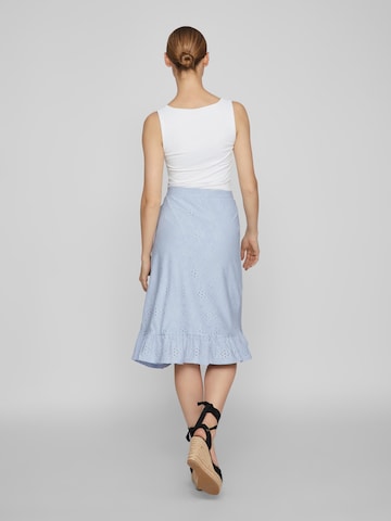 VILA Skirt 'Kawa' in Blue