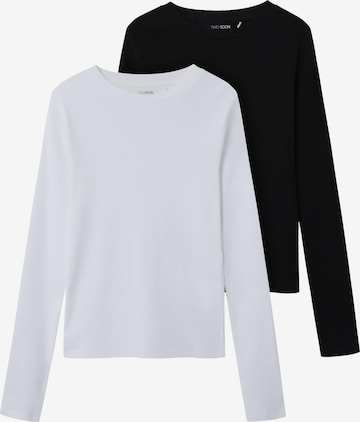 T-Shirt TWO SOON en mélange de couleurs : devant