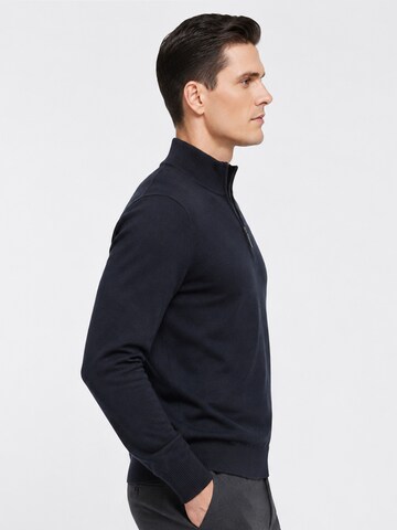 ALLTHEMEN Pullover 'Maschenzug'‌‌‌‌‌‌‌‌‌ in Blau