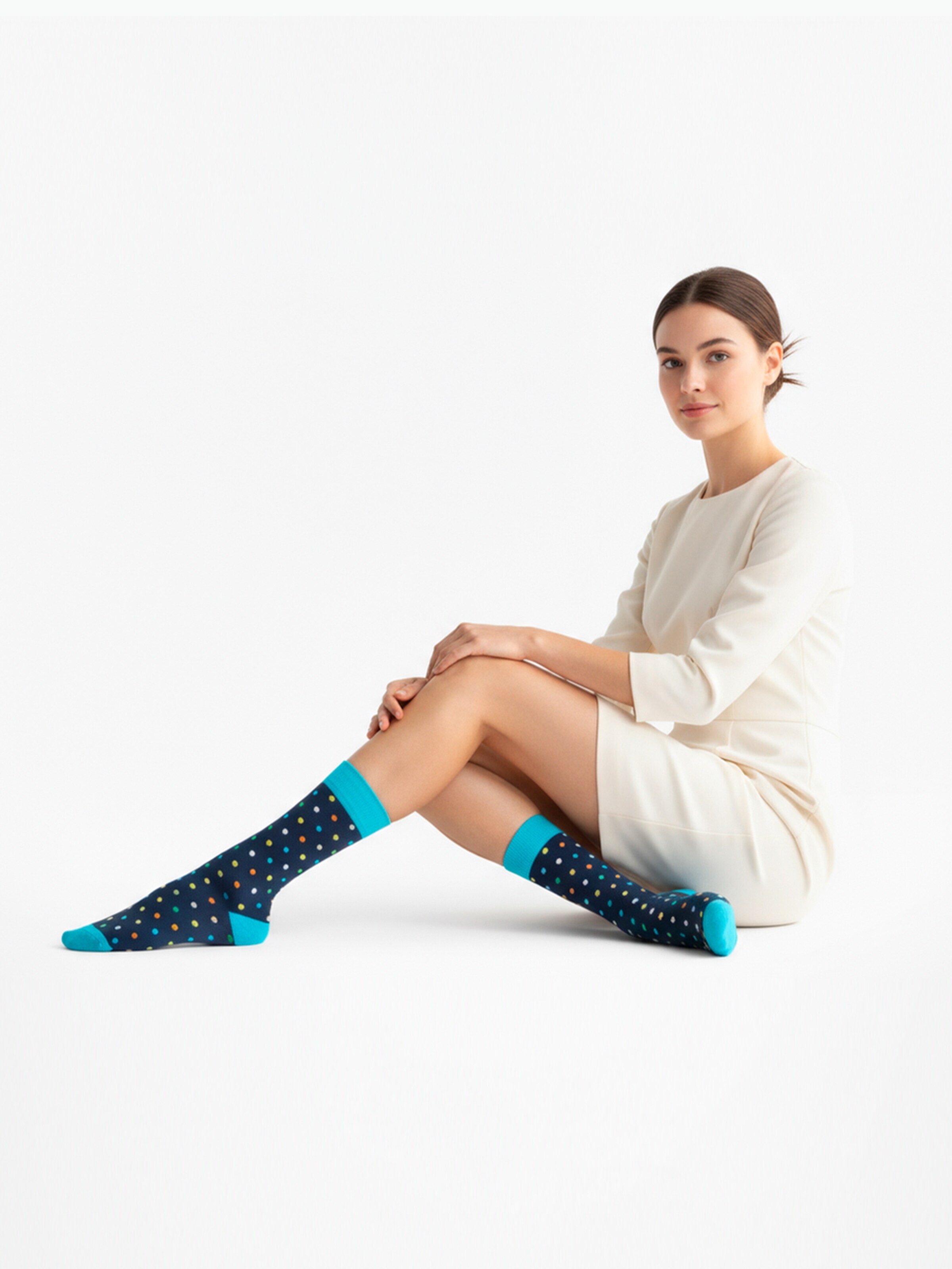 The Arctic Bay - Calcetines 'DEEP BLUE EDITION Gift box 4 Pack Unisex' en Mezcla de colores: frente