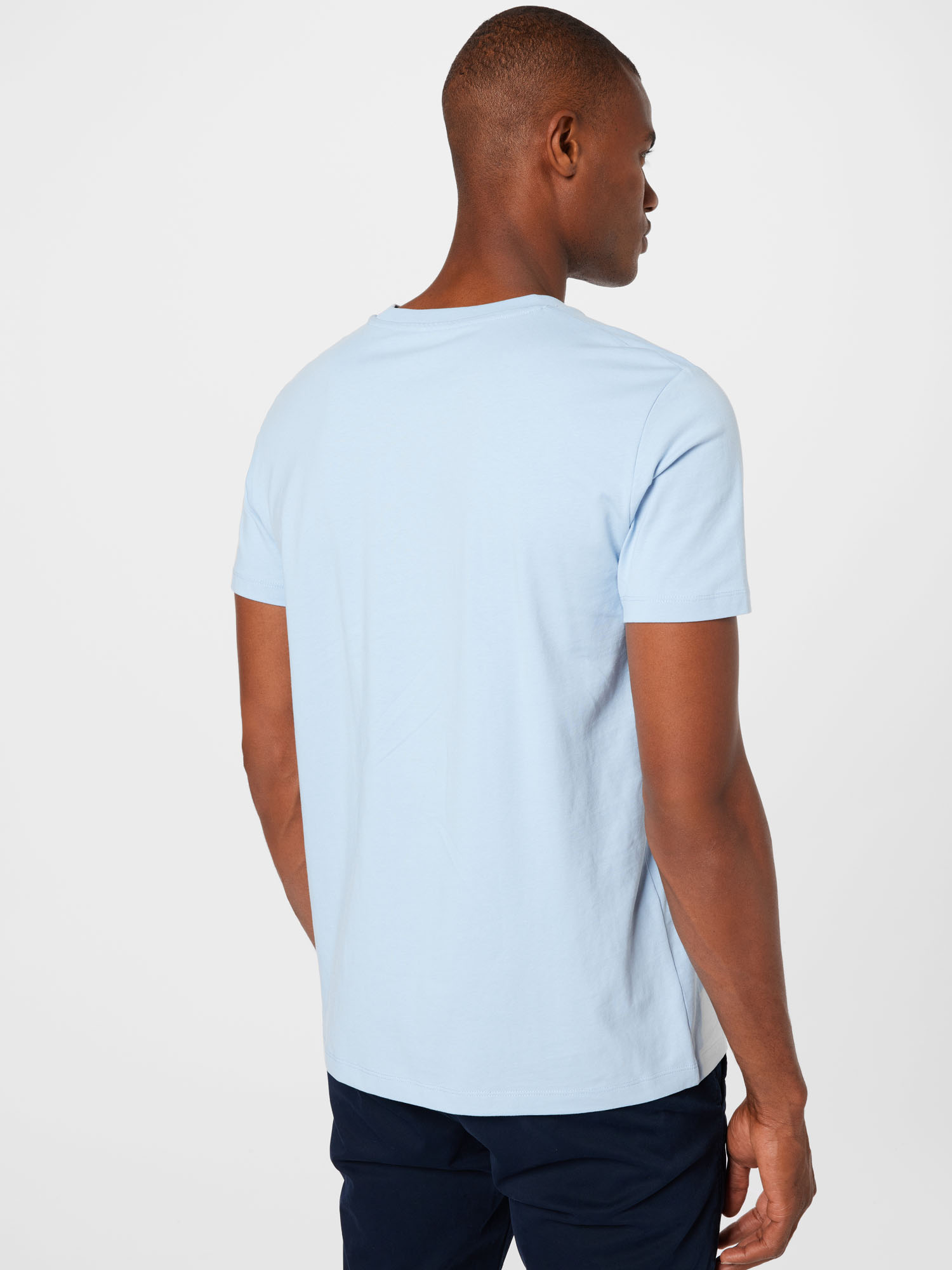 Koszulki Odzież EDC BY ESPRIT Koszulka w kolorze Jasnoniebieski, Podpalany Niebieskim 