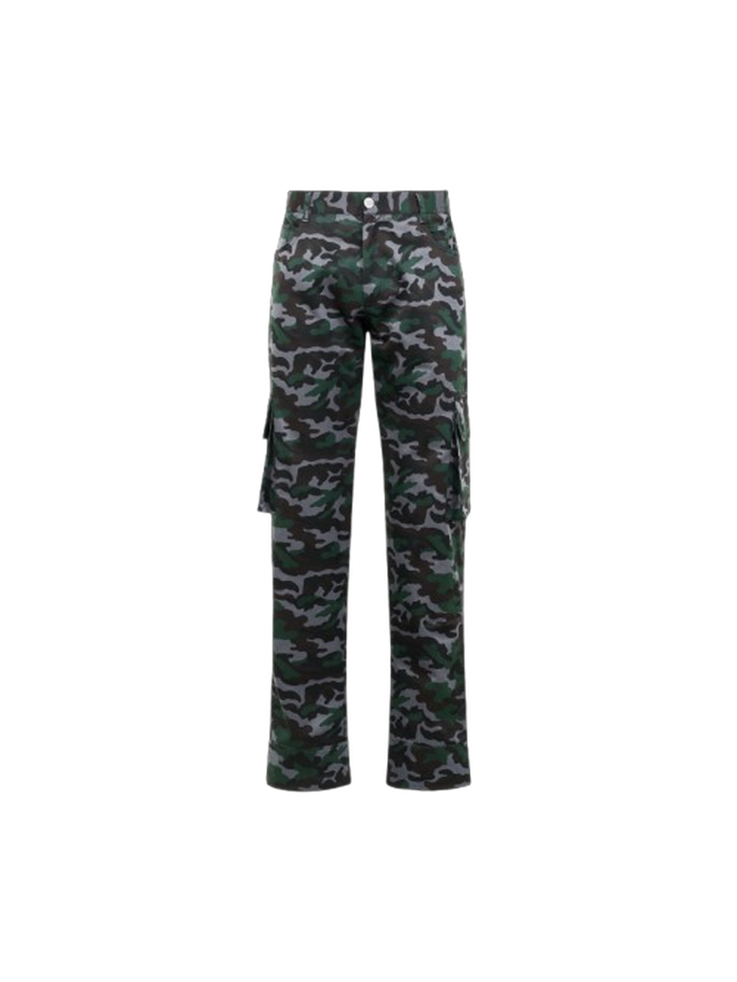 Yoxeone - regular Pantalón cargo 'ROCK' en verde: frente