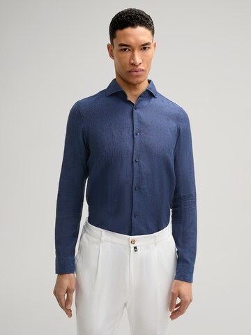JOOP! Slim fit Overhemd 'Pit' in Blauw: voorkant