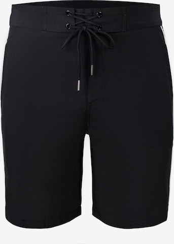 melns YEAZ Peldšorti 'Davey': no priekšpuses