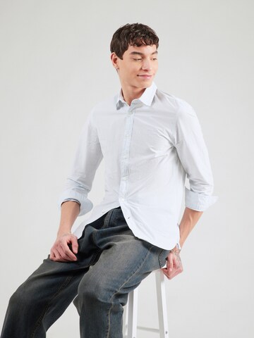 Pepe Jeans Slim Fit Hemd 'PAUL' in Blau: Vorderseite