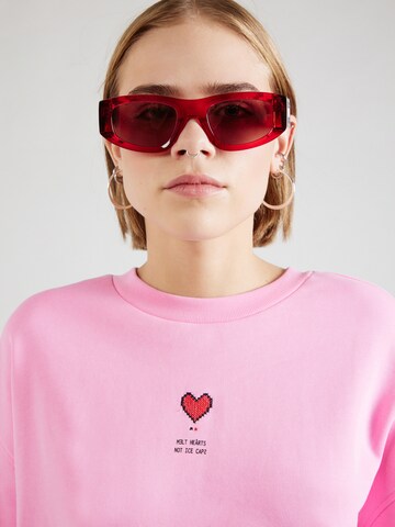 Bluză de molton 'ARIN' de la ARMEDANGELS pe roz