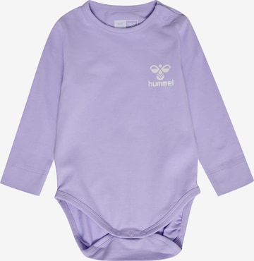 Barboteuse / body 'Mino' Hummel en violet : devant