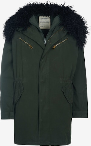 Parka di mezza stagione 'Zadig & Voltaire KIDEA Parka Khaki' di Zadig & Voltaire in verde: frontale