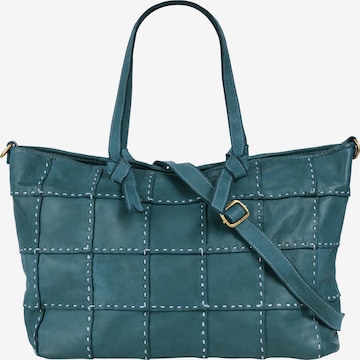 Cabas Samantha Look en bleu : devant