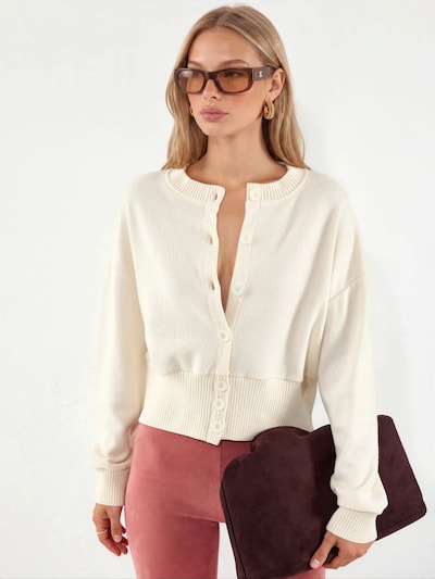 Busem Strickjacke 'Strickjacken'‌ in S in creme, Produktansicht