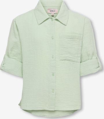 Chemisier 'KOGThyra' ONLY GIRLS en vert : devant