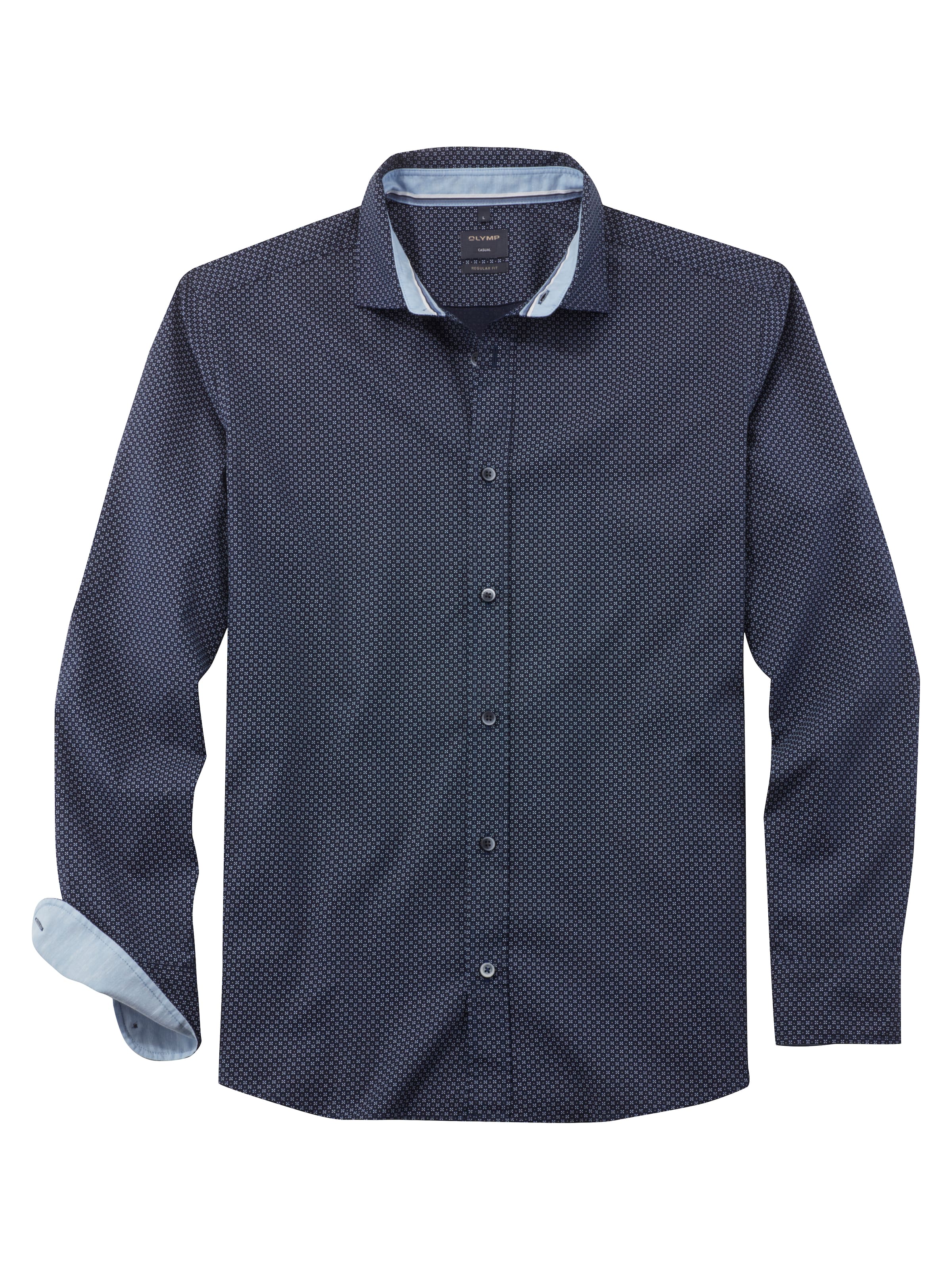 OLYMP Businesshemd in Blau: Vorderseite