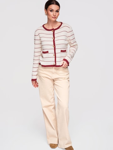 Ombre Strickjacke‌‌‌ in Beige