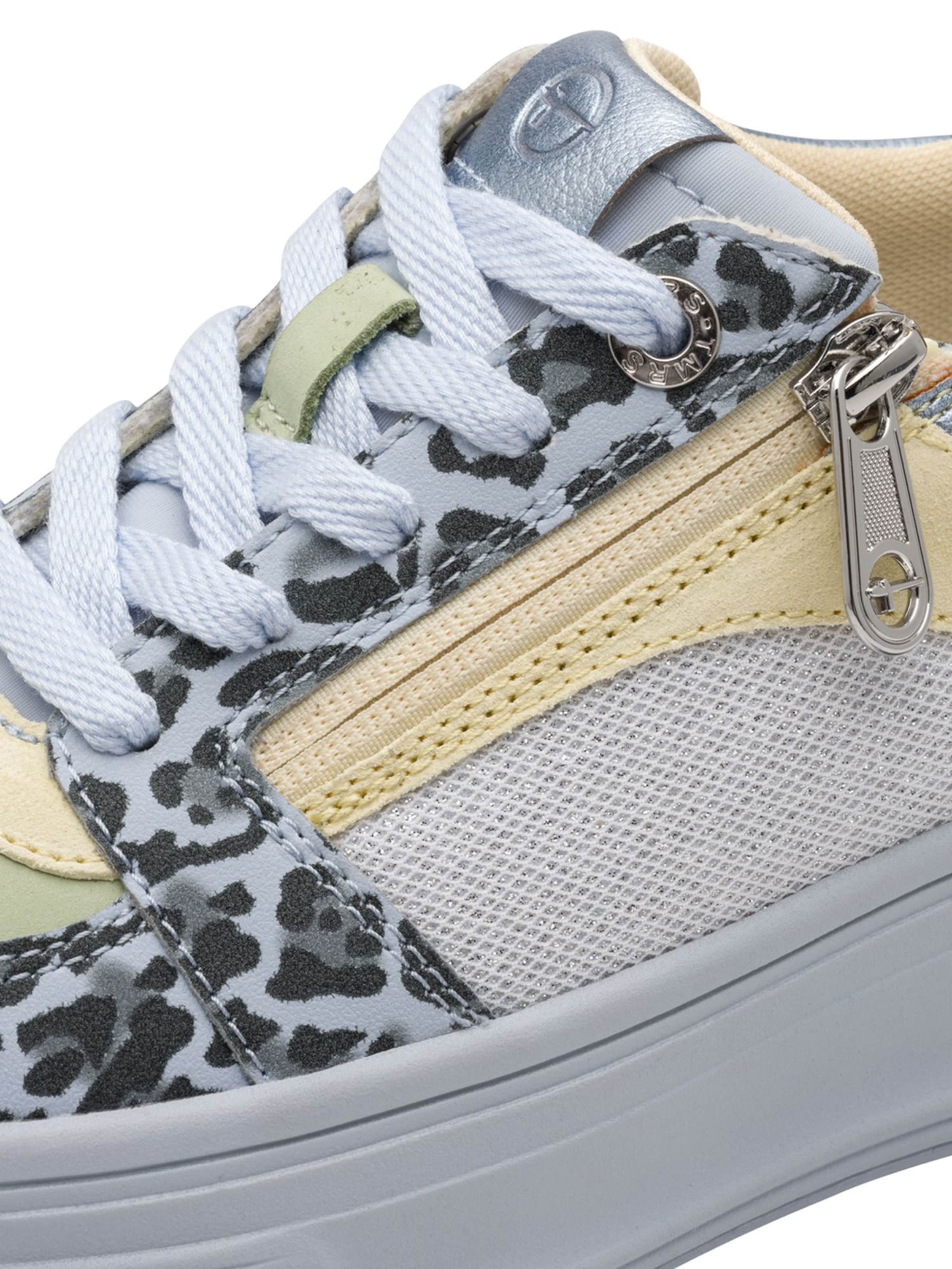 Tamaris Platform trainers in Blue