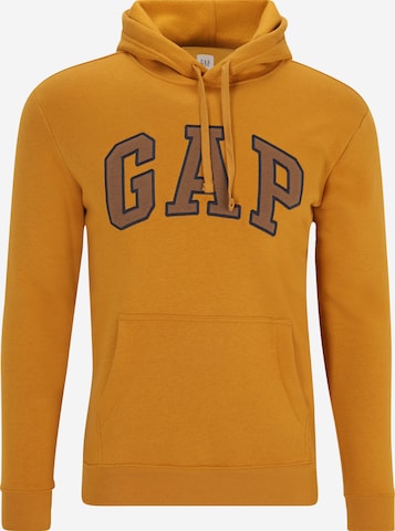 GAP - Sweatshirt 'HERITAGE' em castanho: frente