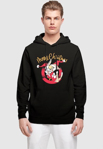 ABSOLUTE CULT Sweatshirt 'Looney Tunes - Lola Merry Christmas' in Zwart: voorkant