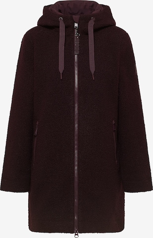 CECIL Between-Seasons Coat in Red: front