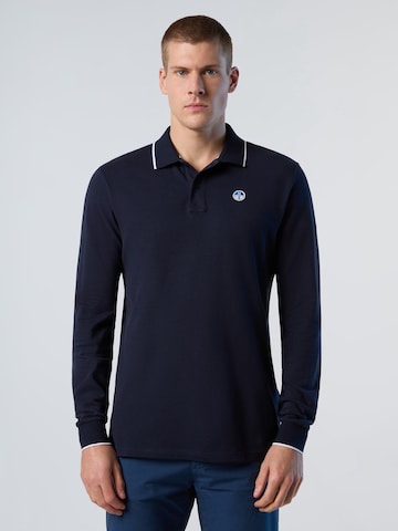 North Sails Shirt in Blauw: voorkant