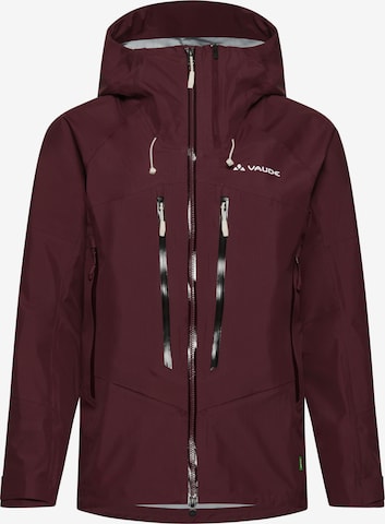 VAUDE Sportjas 'Monviso' in Rood: voorkant