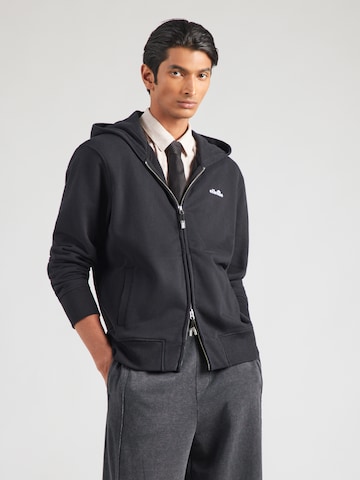 ELLESSE Ζακέτα φούτερ 'Taurasi' σε μαύρο: μπροστά