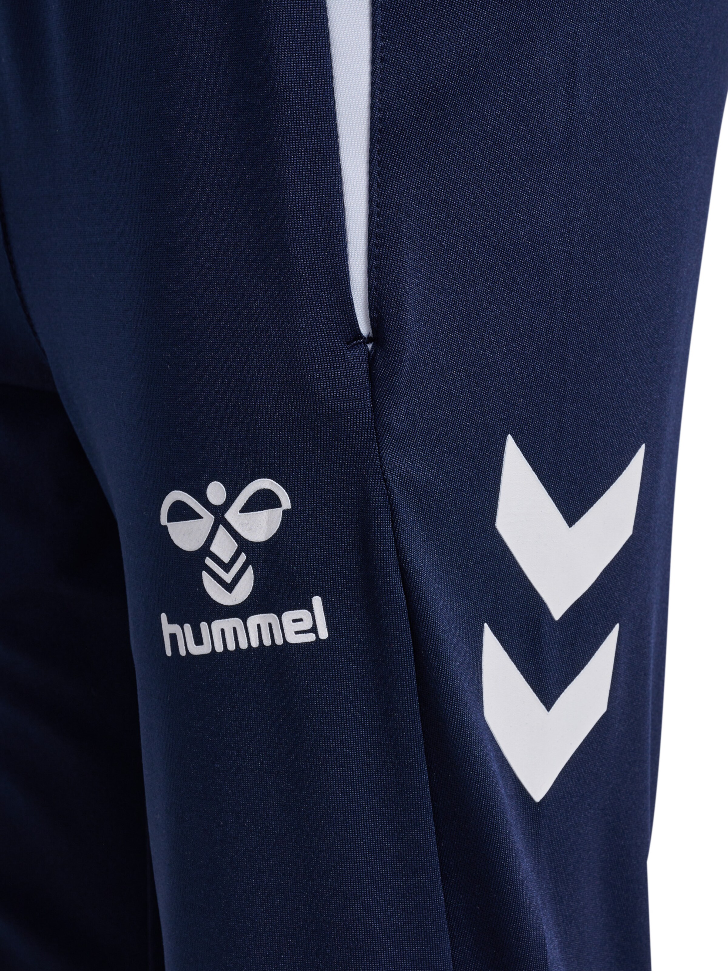 Hummel Slim fit Workout Pants 'Lead 2.0' in Blue