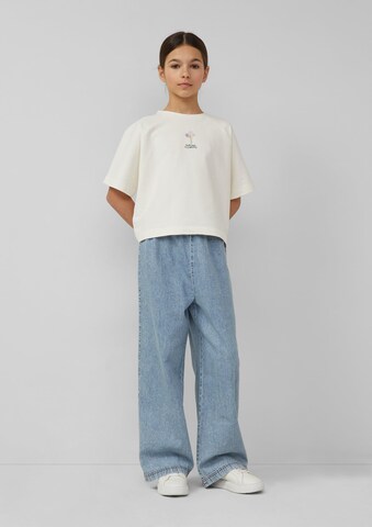 T-Shirt s.Oliver en beige : devant