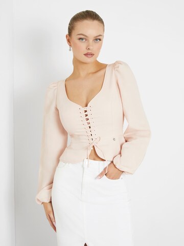 GUESS Bluse in Pink
