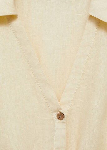 MANGO Jumpsuit 'Tamariu' in Gelb